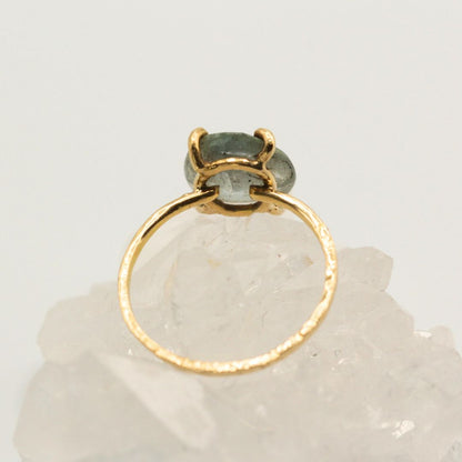 Sapphire ring, gold, natural sapphire, colored stone, gift